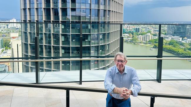 Bruce Flegg at Queen’s Wharf. Picture: Des Houghton