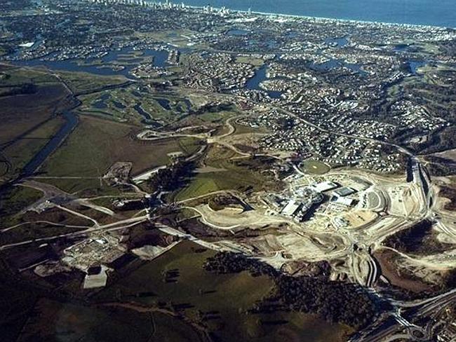 1995 - Robina Town Centre under construction