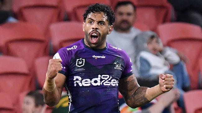 Josh Addo-Carr is focused on football, not his next contract. Picture: Getty Images