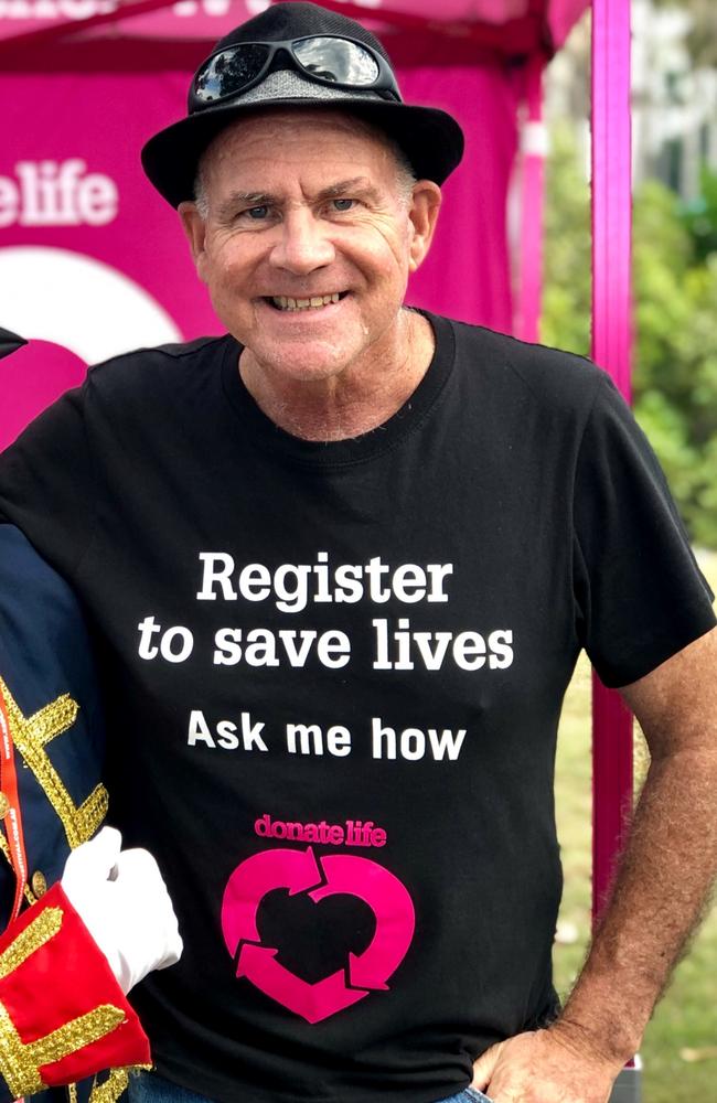 Nick Farley of Nundah is using DonateLife Week to encourage people to register as organ donors.