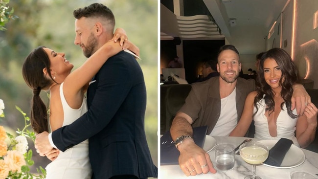 Rhiannon Disljenkovic and Jeff Gobbels, who had a brief romantic history before being matched on Season 12, faced public scepticism about their relationship’s authenticity. However, they proved the doubters wrong, becoming one of the more low-key couples of the season, and are now happily in love with plans for the future, as seen on social media. Picture: Instagram