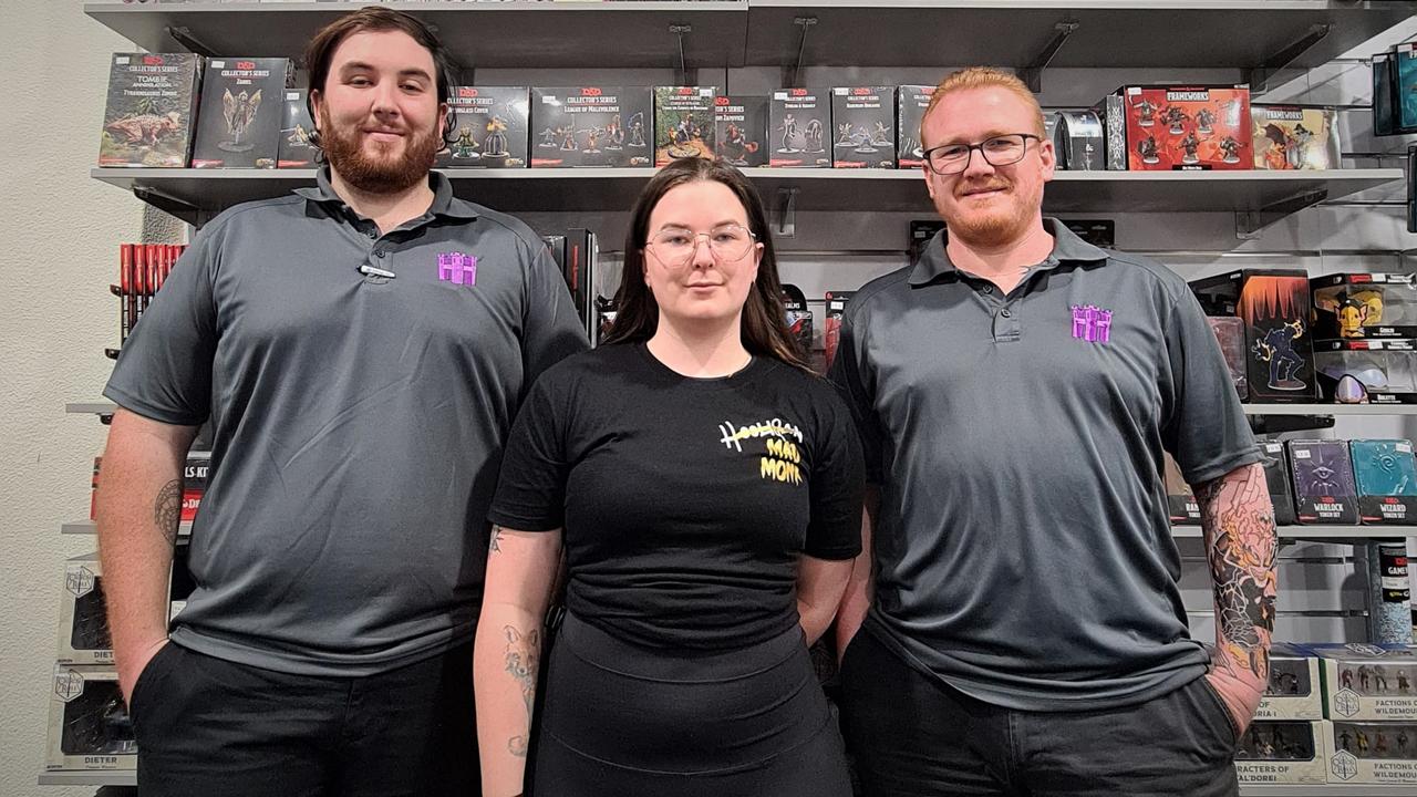 Heretics Haven manager Breana Blackmur, middle. Picture: Supplied.