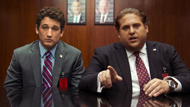 Miles Teller and Jonah Hill in War Dogs.