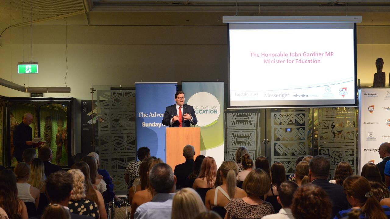 The School Sports Awards at the SA Museum. Picture: Brenton Edwards