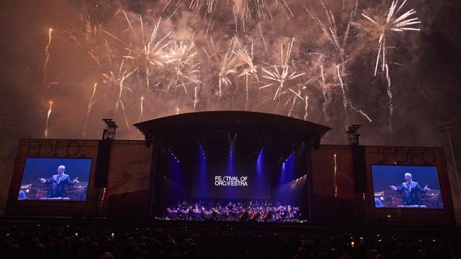 Adelaide Symphony Orchestra’s Classical Spectacular concert opened the Festival of Orchestra at Adelaide Showground. Picture: Claudio Raschella