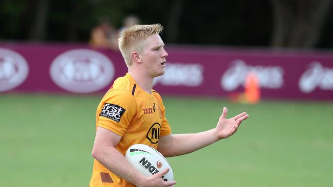 Boom Broncos halfback Tom Dearden has flown to Townsville for talks with the Cowboys. Picture: Liam Kidston.