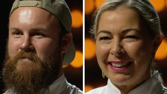 MasterChef Australia's top 2 contestants.