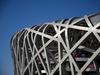 A general view shows the the National Stadium, known as the Bird's Nest, ahead of the opening ceremony of the Beijing 2022 Winter Olympic Games in Beijing on February 4, 2022. (Photo by Ben STANSALL / AFP)