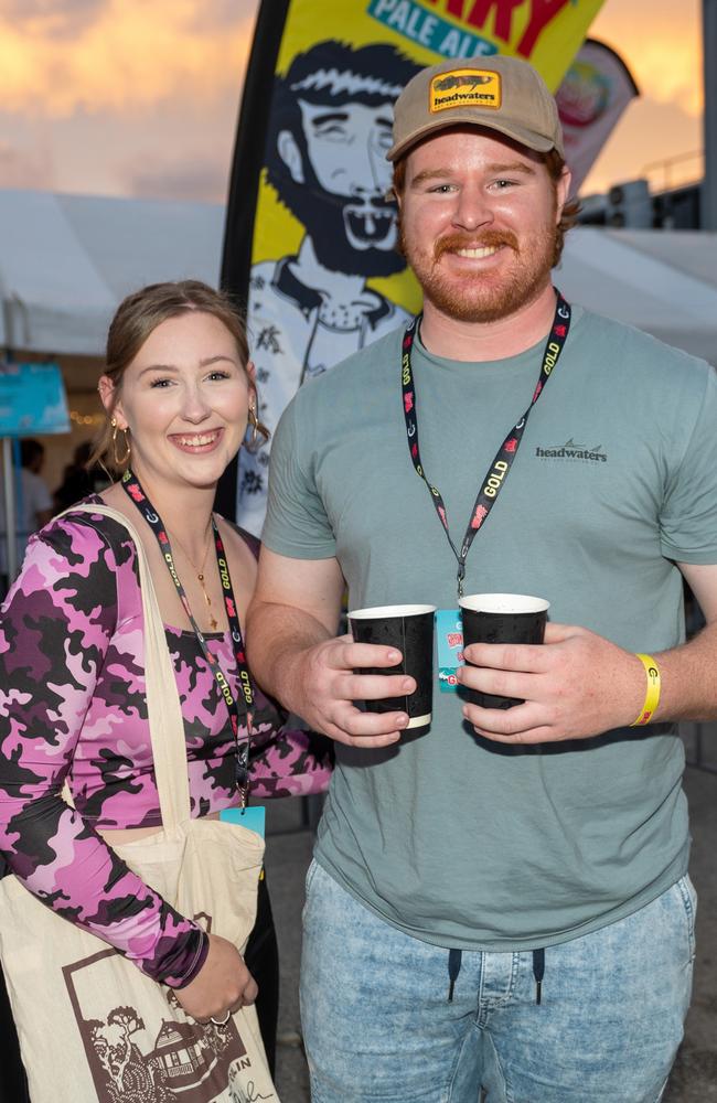 Naomi Lahy and Ryan Walton at Rhythm on the Reef Saturday 30 September 2023 Picture: Michaela Harlow