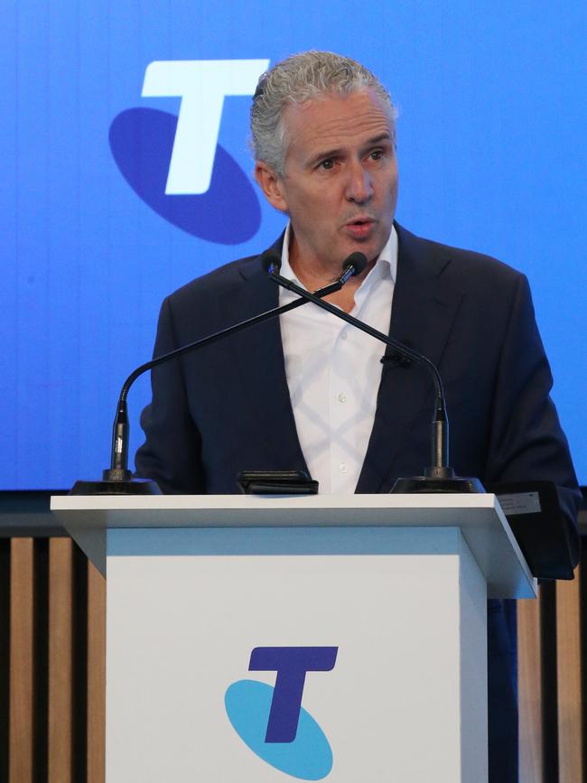 Telstra CEO Andrew Penn. Picture: AAP