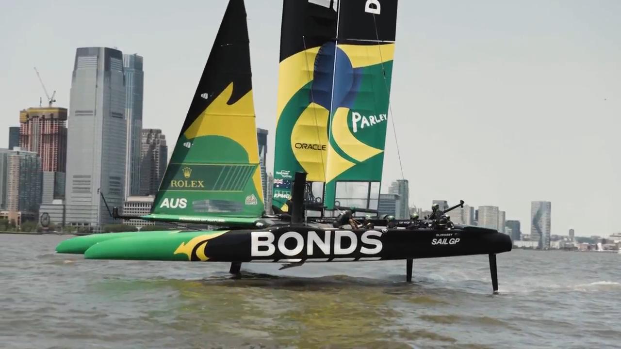 Ryan Reynolds and Hugh Jackman join SailGP as team owners of new Bonds Australia team