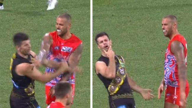 Buddy banned as strike divides AFL