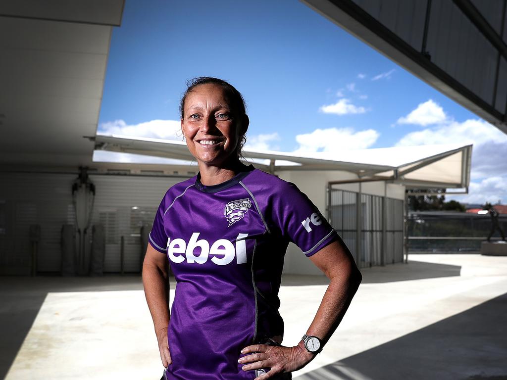 Julia Price has previously coached the Hobart Hurricanes WBBL team.