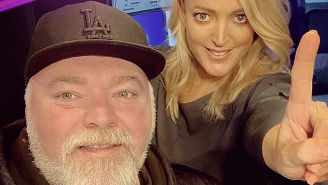 Sandilands and co-host Jackie O are coming to Melbourne’s airwaves. Picture: Instagram