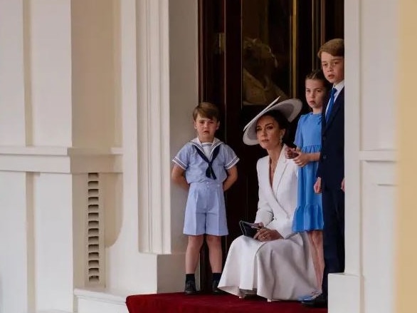 Prince Louis with family after a fantastic week of celebrations for the Queen’s Platinum Jubilee. Picture: Instagram