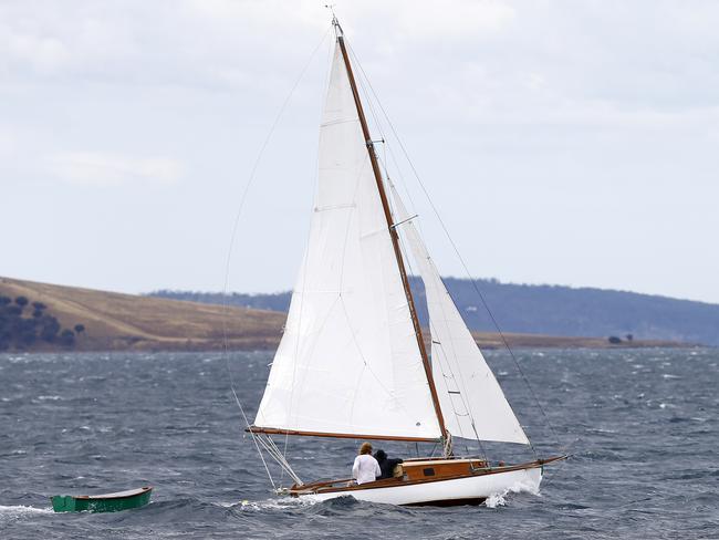 Australian Wooden Boat Festival - Parade of Sail pictured from the Young Endeavor PICTURE: MATT THOMPSON