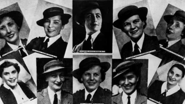 The 12 nurses that died in the sinking of the hospital ship "Centaur" by the Japanese in 1943