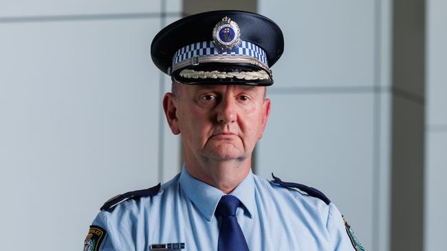 NSW Police Assistant Commissioner Brett McFadden. Picture: David Swift