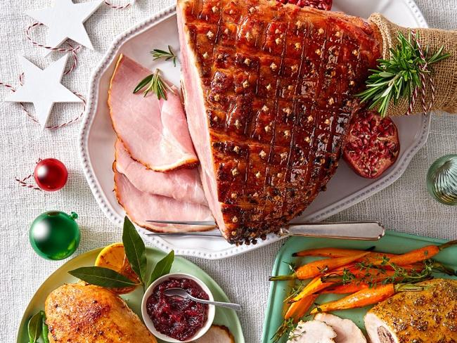 Woolworths Christmas Hams . Picture: Supplied