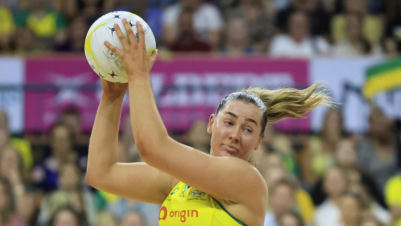 Sophie Garbin has stepped up for the Diamonds. Picture: Getty Images