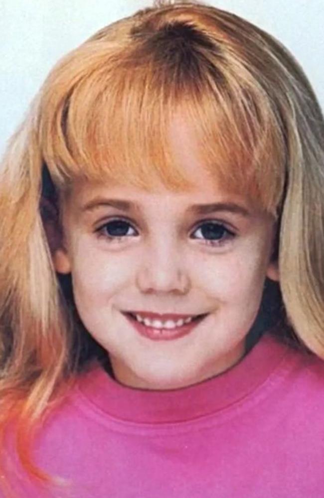 JonBenét Ramsey was found dead the day after Christmas, 1996. Picture: Boulder Police Department