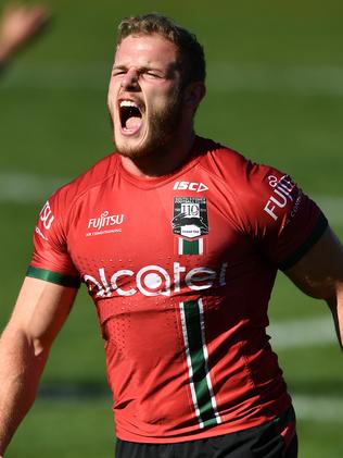 Tom Burgess is looking forward to ripping in. (AAP Image/Joel Carrett)