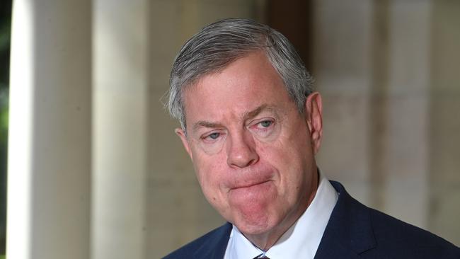 Health Minister Tim Nicholls in January announced no medication would be administered until a full investigation into the use of the hormones across the state was completed. Picture: John Gass