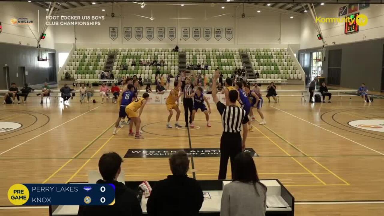 Replay: Perry Lakes Hawks v Knox Raiders (Boys) - 2024 BA Under-18 Club  Championships Day 5 - Court 2