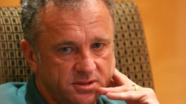 Graham Arnold at the Asian Cup in 2007 during his first stint as Socceroos coach. 