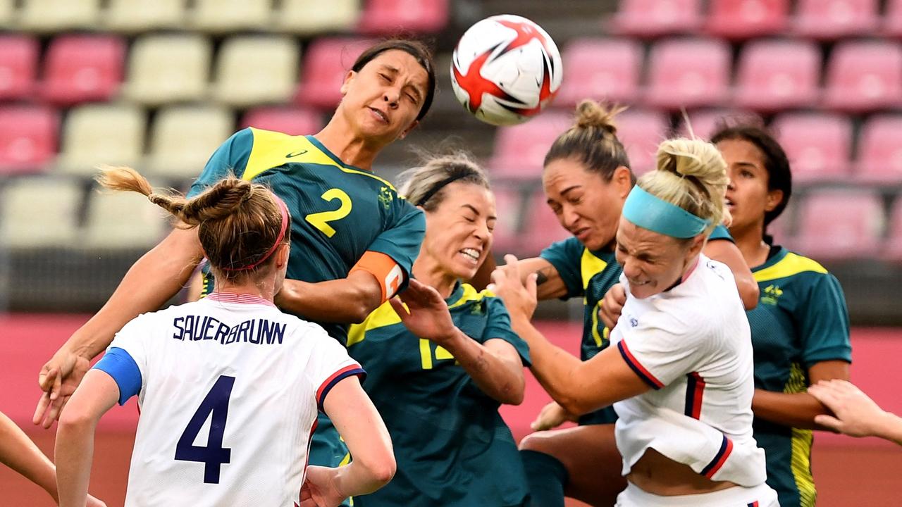 The Matildas managed to hold off the heavyweights USA in a crucial clash for their Olympic aspirations.