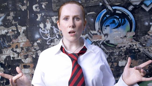 Officially “not bovvered”: Tate as uppity schoolgirl character Lauren.