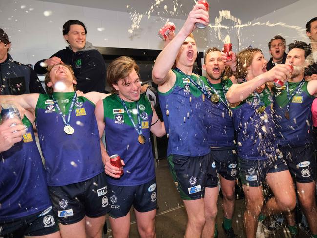 Football: GFL Grand Final day Senior footy grand final between St Mary's and Leopold St Mary'&#149;s winners Picture: Mark Wilson