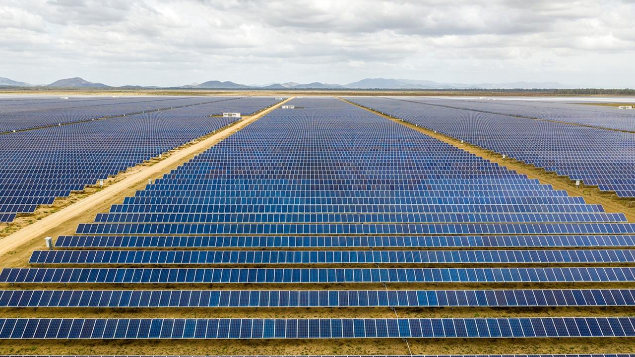 The Haughton Solar Farm (Stage 1) in north Queensland. Picture: Roslyn Budd/Budd Photography