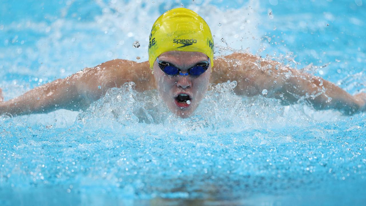 Seen swimming in the heats, Timothy Hodge’s gold medal in the 200m individual medley – SM9 is the first individual gold of his career and joins the gold he won earlier in the week in the medley relay team. Picture: Adam Pretty/Getty Images