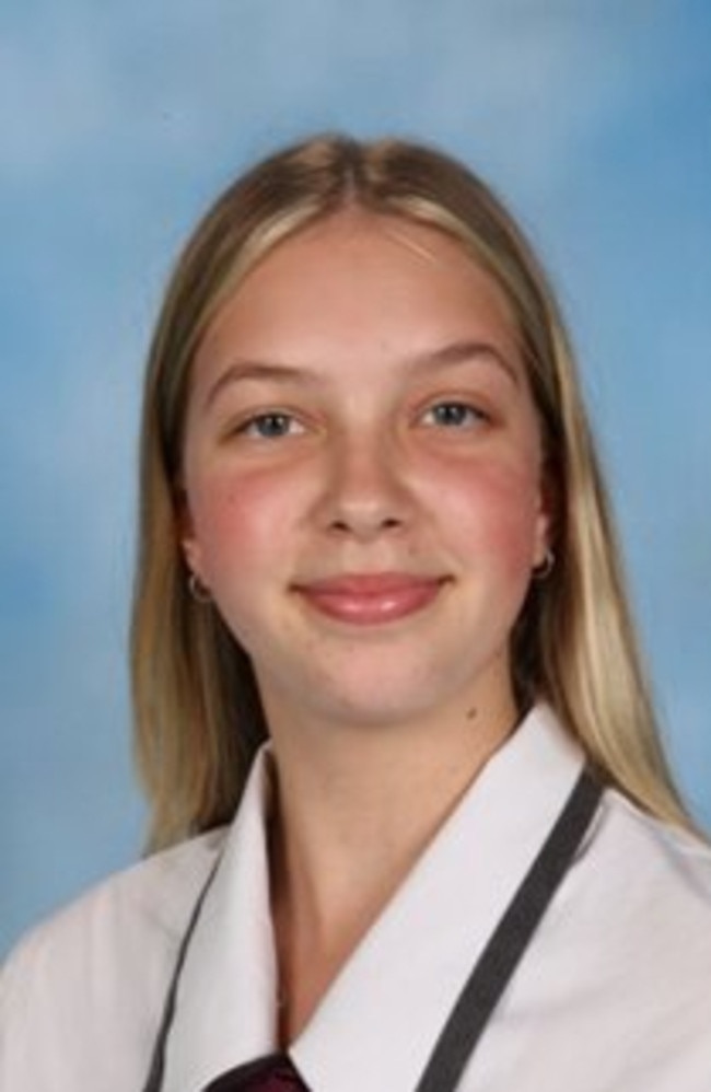 Lydia Swift, Browns Plains State High School, school captain.