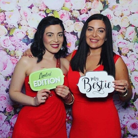 Emily (right) lost her sister Christina (left) to bowel cancer in 2019. Picture: Supplied