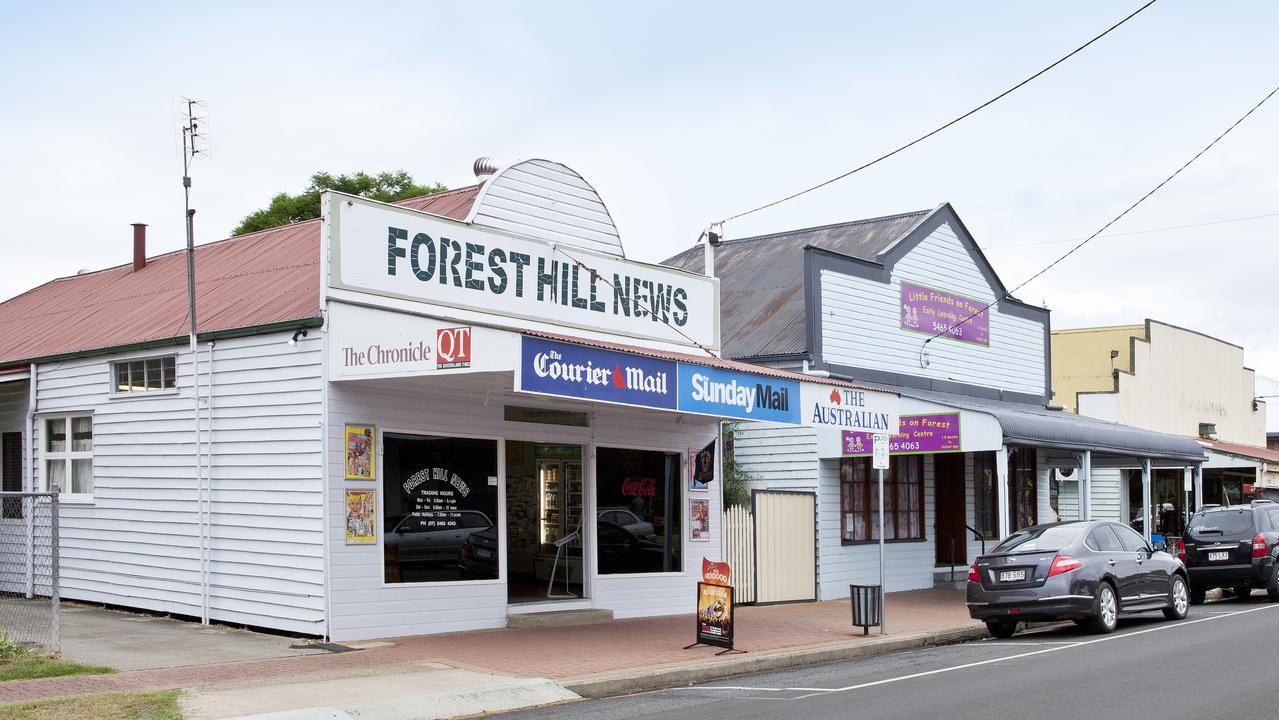 The Forest Hill newsagency, Forest Hill QLD. Single use. Photo supplied by LVRC.