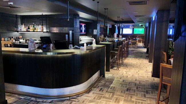 The new sports bar at Currumbin RSL. Picture: Scott Powick