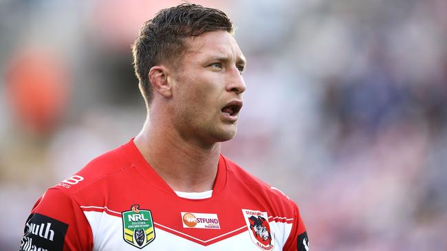 Tariq Sims has re-signed with the Dragons. Picture: Getty Images