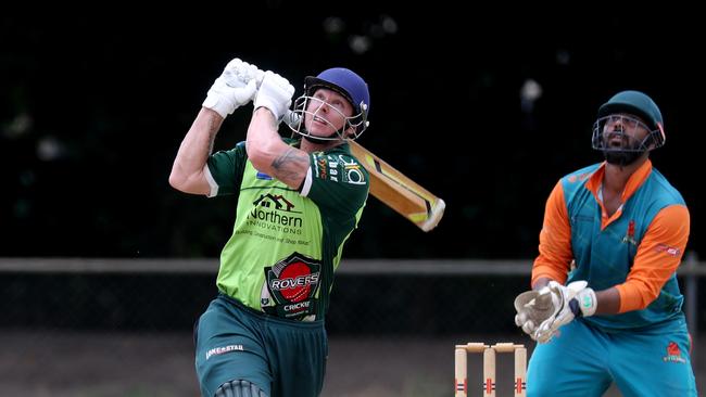 Cricket Far North Round 13. Rovers v Cassowary Coast at Griffiths Park. Rovers' Brenton Edwards. Picture: Stewart McLean