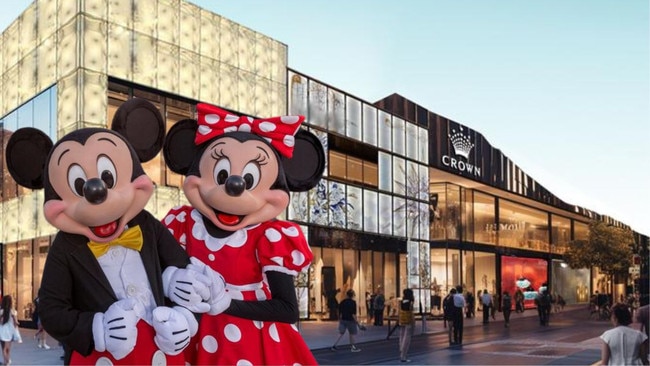 Crown casino to channel Disneyland effect.