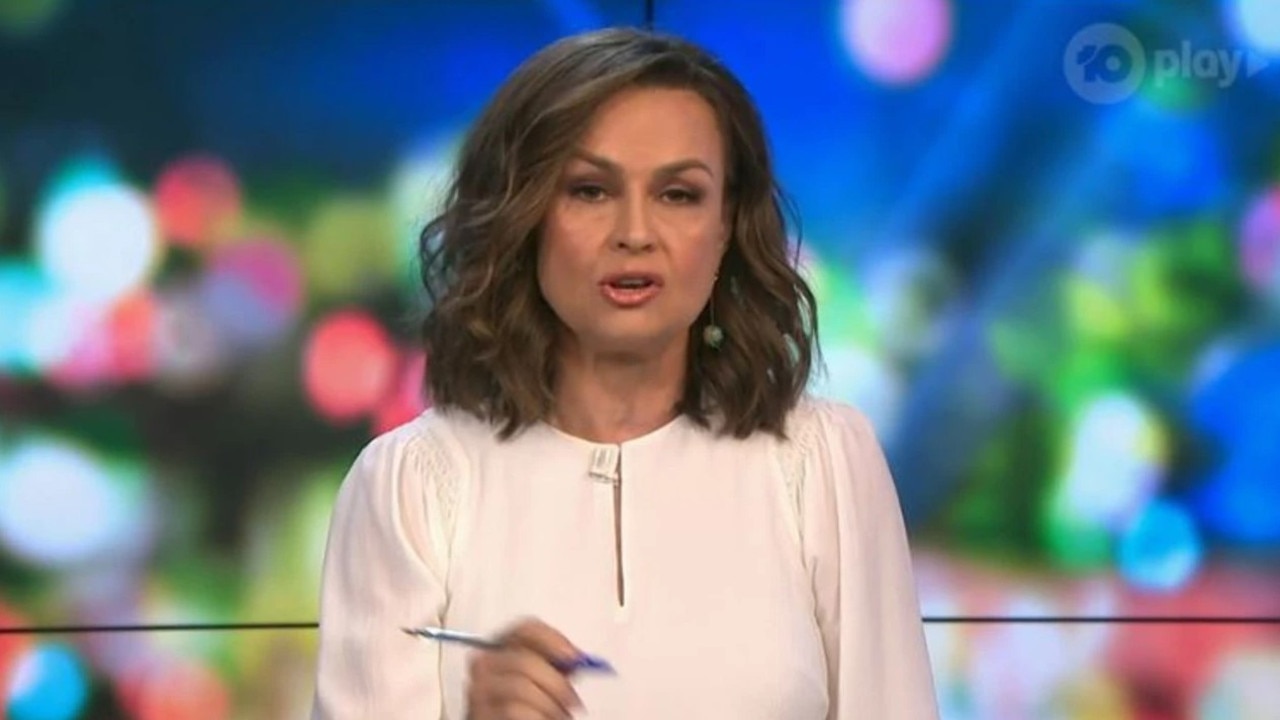 Lisa Wilkinson shared her bleak prediction for December 25. Picture: Channel 10.