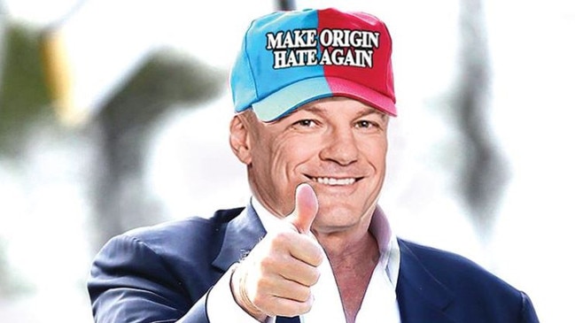 Paul Kent wants to make Origin hate again.