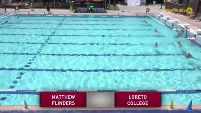 Replay: Matthew Flinders v Loreto Blue (Opens SF)  - Water Polo Queensland All Schools Championships