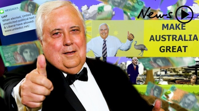 Clive Palmer – The bizarre $50 million federal election campaign