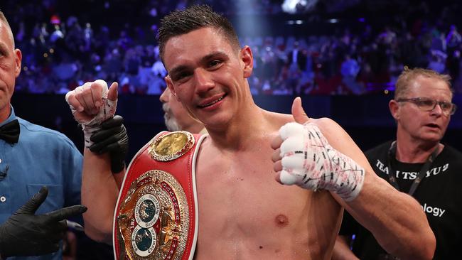 Tim Tszyu is keen to have another fight before Christmas. Picture: Brett Costello