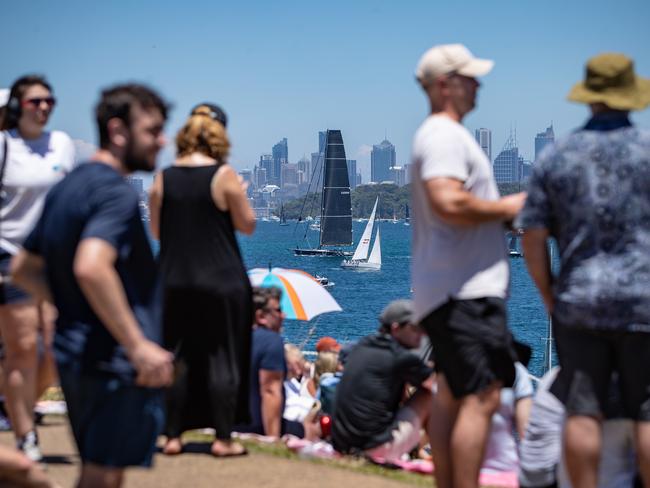 The start of the Sydney to Hobart Yacht Race. Picture: Julian Andrews