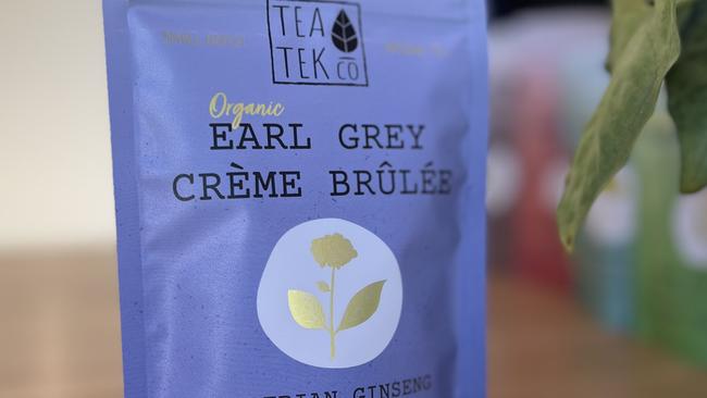 One of the unique tea blends by Tea Tek Co that customers can order at Favours in Walkervale.