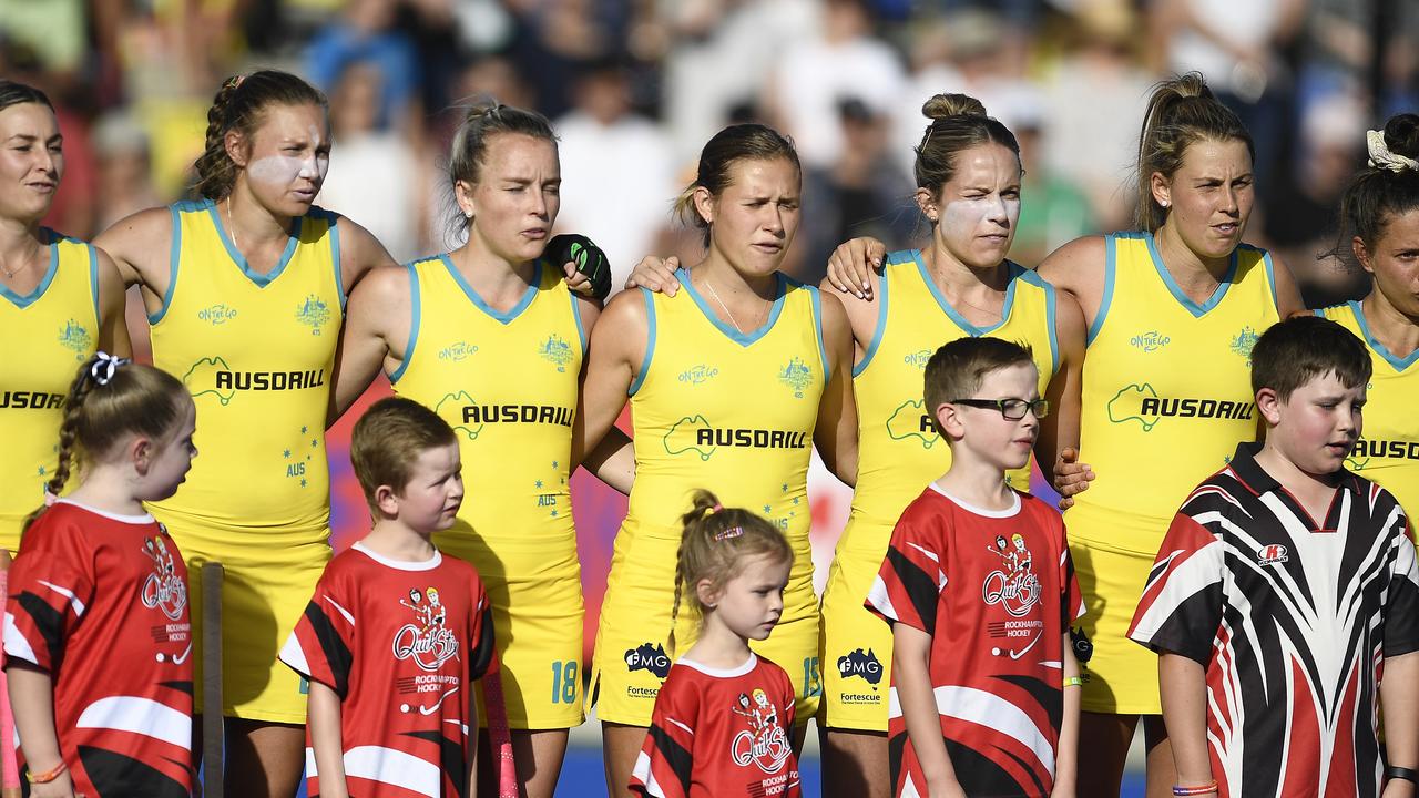 Katrina Powell has been named as the Hockeyroos’ new coach. Photo: Getty Images