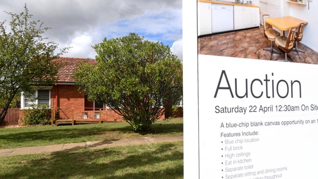 House prices are tipped to fall by more than 10 per cent nationally. 